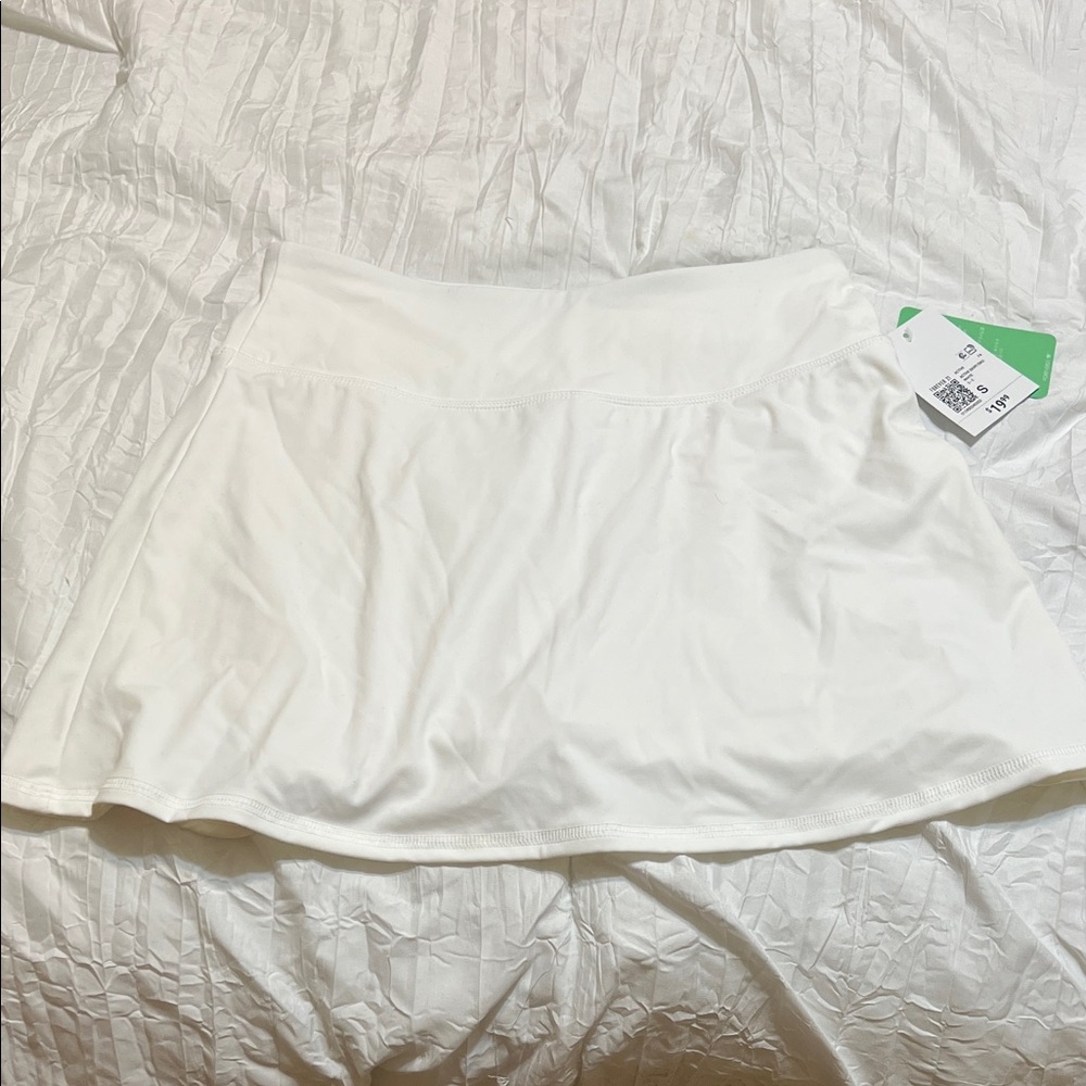 Forever 21 White Skater Skirt